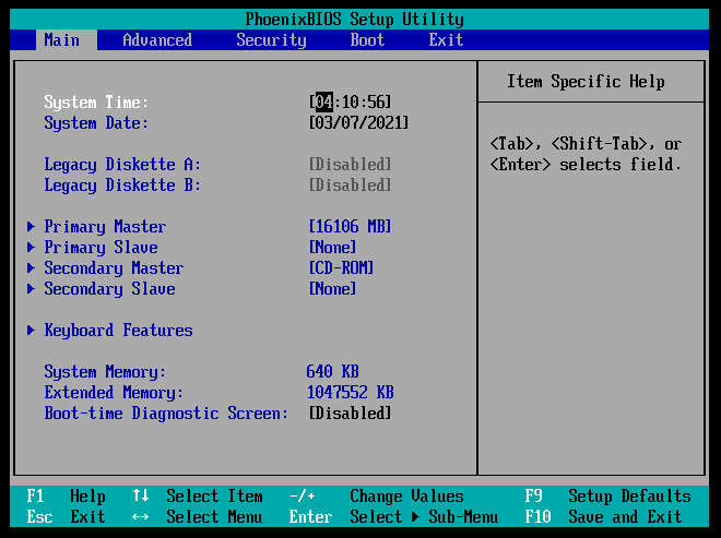 bios-windows2000