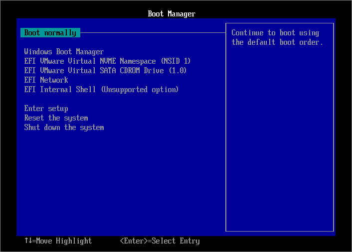 UEFI-ファームウェアの設定-1